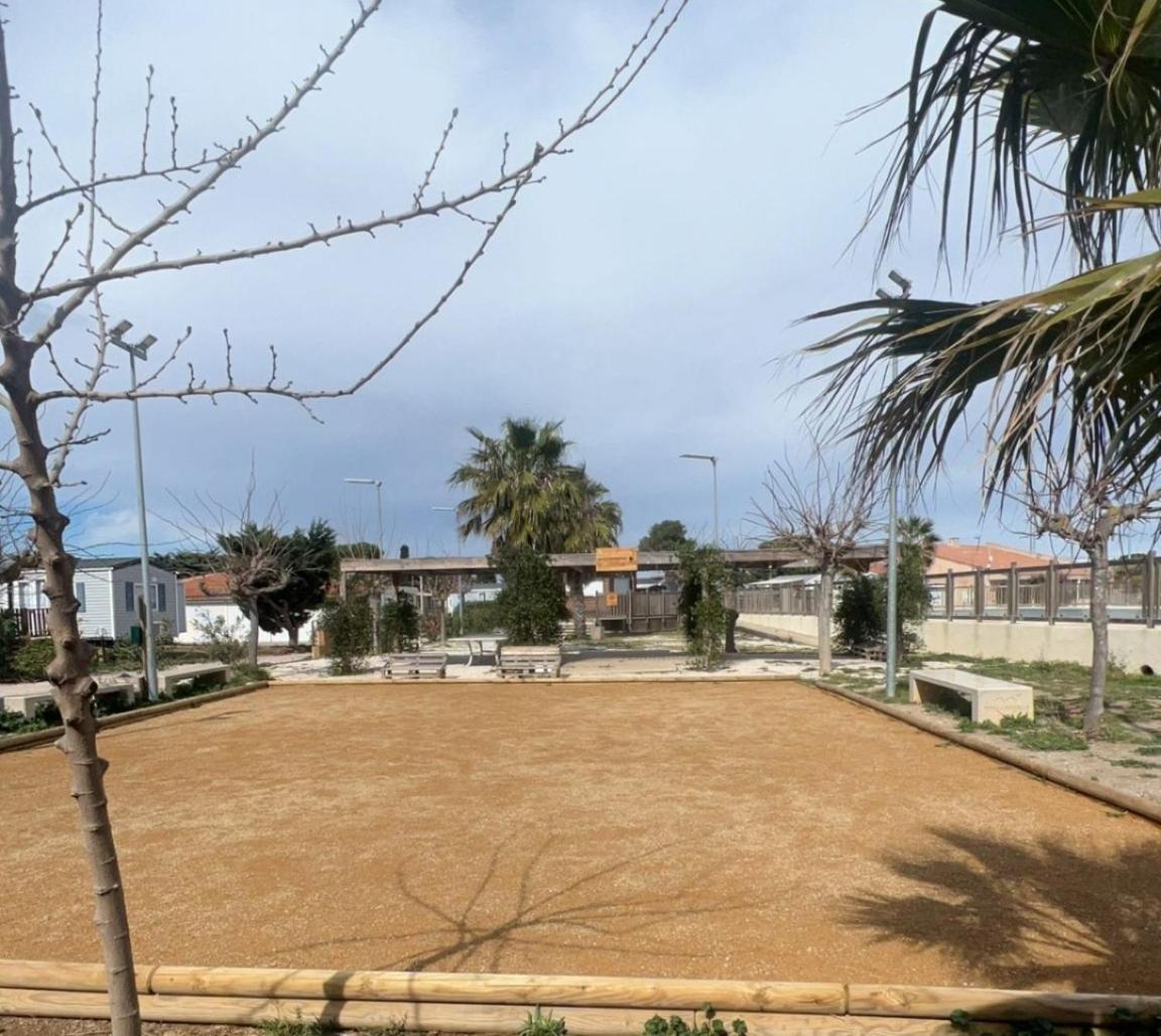 Les Mobil Homes De Naka, Une Entree Gratuite Pour La Reserve Africaine Port-la-Nouvelle Exterior foto